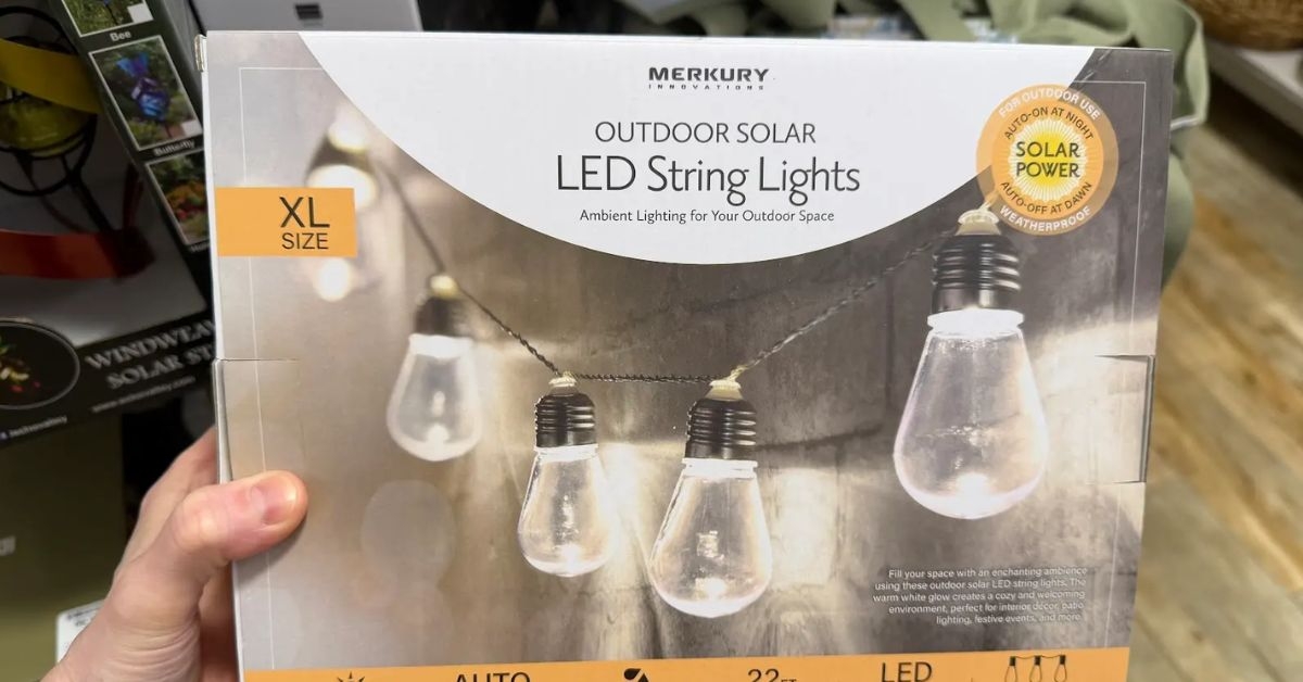 solar string lights