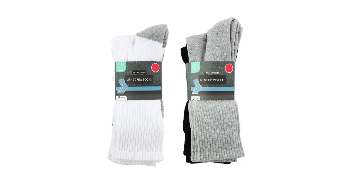 mens crew socks