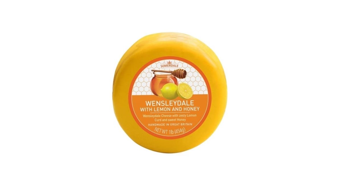 somerdale wensleydale with lemon and honey cheese