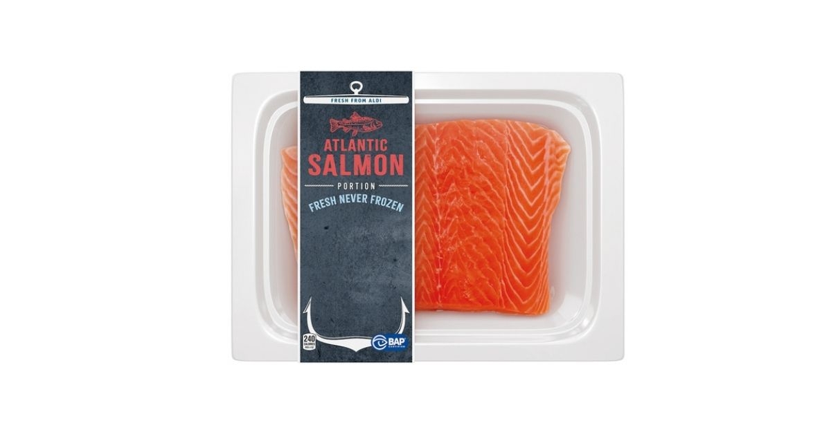 fresh atlantic salmon portions