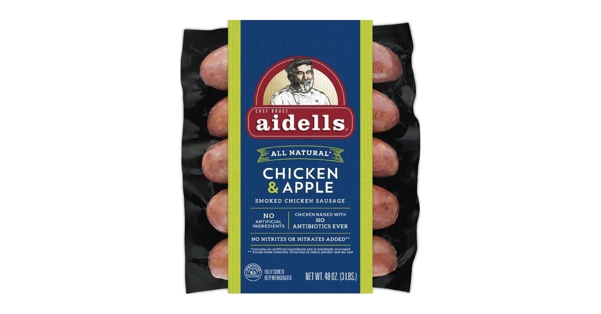 smoked chicken sausage chicken apple