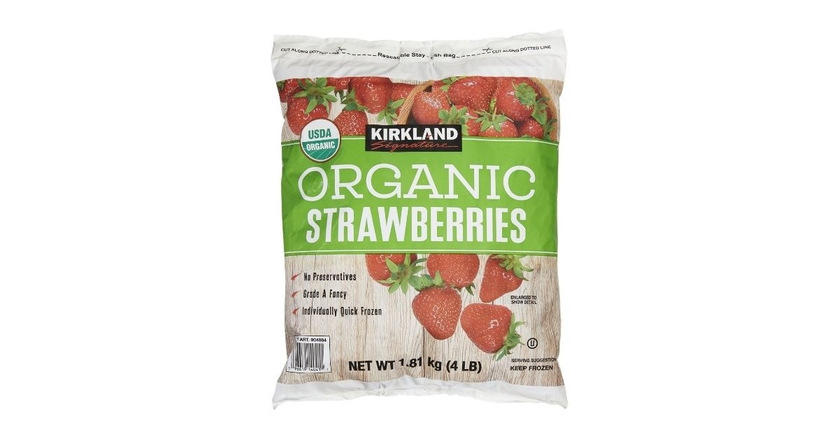 organic strawberries