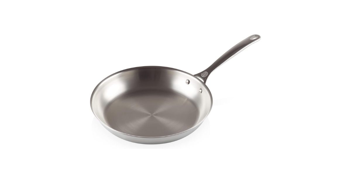 stainless steel fry pan