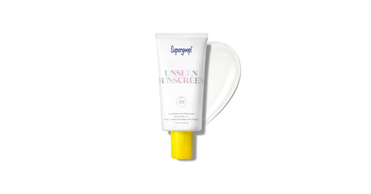 supergoop unseeen sunscreen spf40