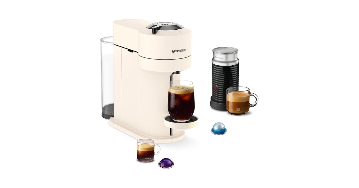 nespresso premium coffee and espresso maker