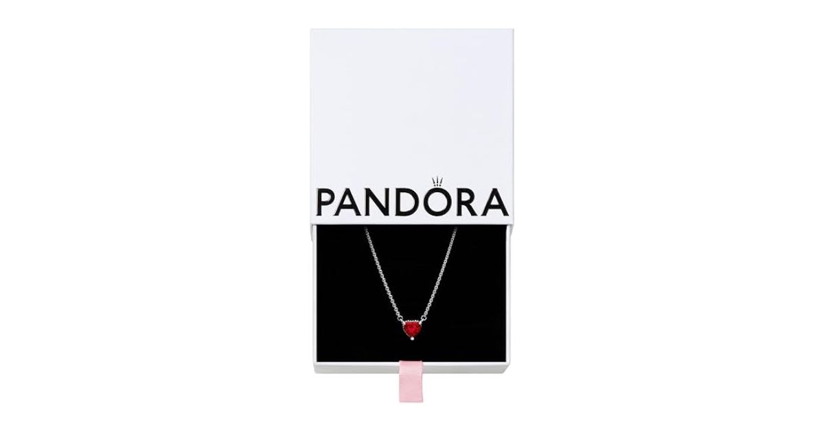 sparkling heart halo pendant collier necklace