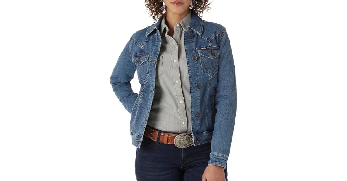 wrangler womens denim jacket