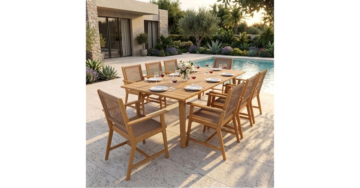 outdoor dining set