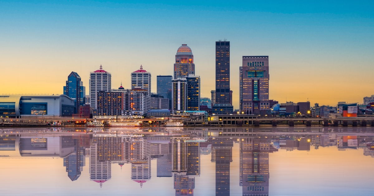Louisville Kentucky Skyline