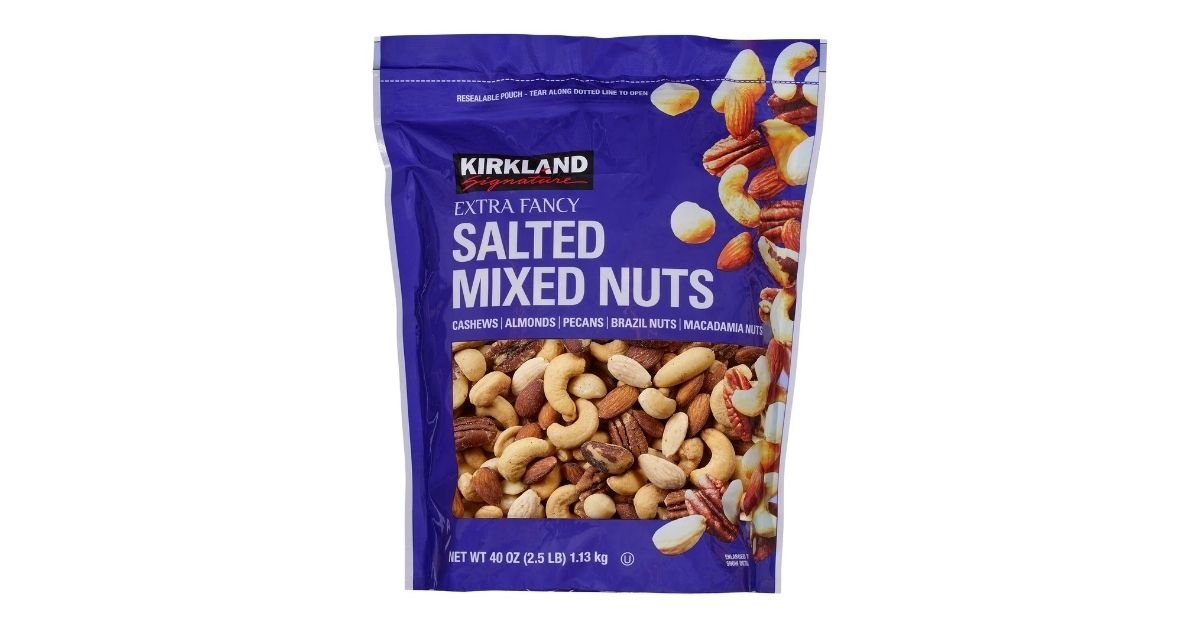 extra fancy salted mixed nuts