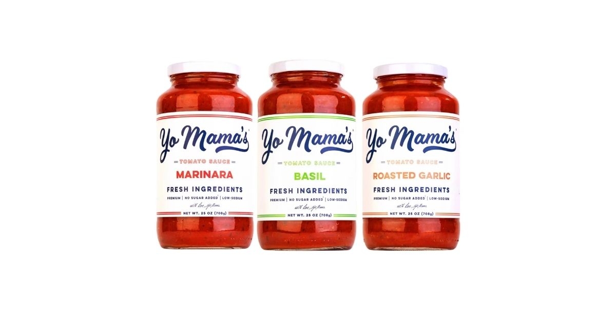 yo mamas low sodium variety pasta sauce