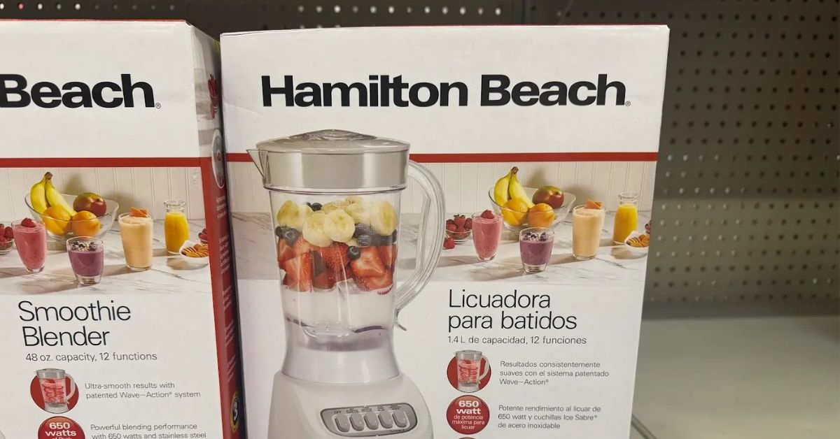 hamilton beach smoother blender