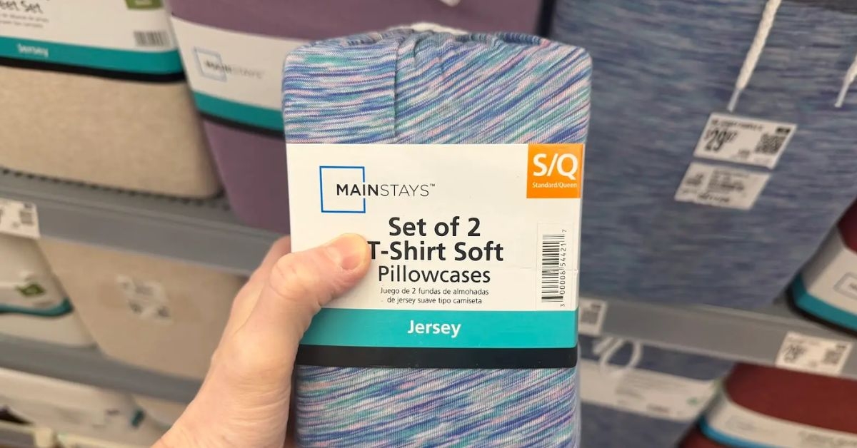 mainstays t-shirt pillowcases