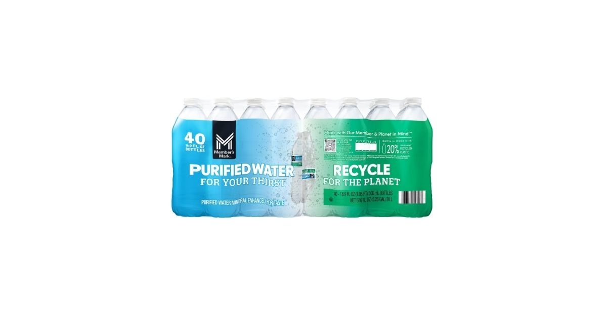 bottled water