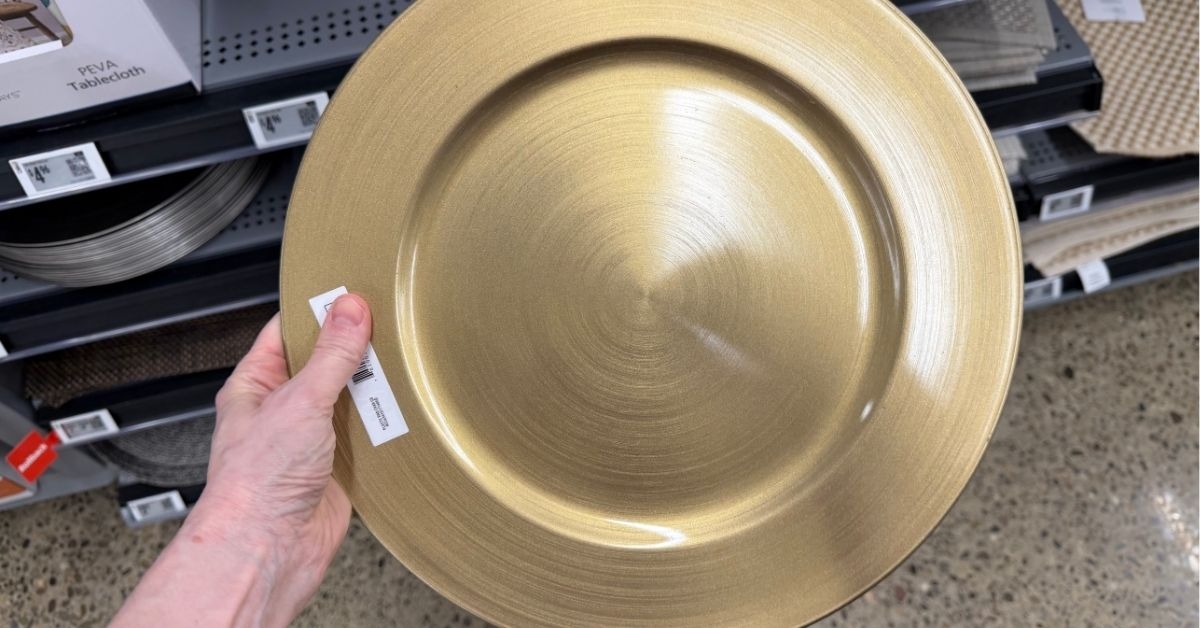 gold charger