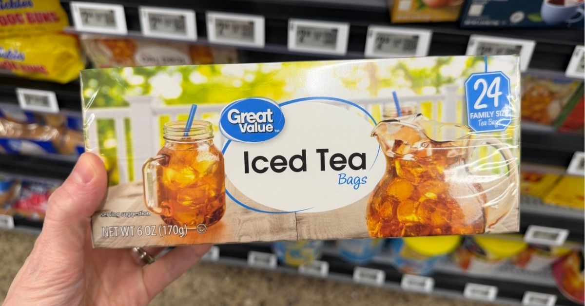 iced tea bags