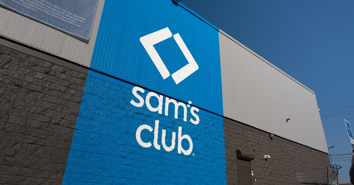Sams club wholesale superstore facade