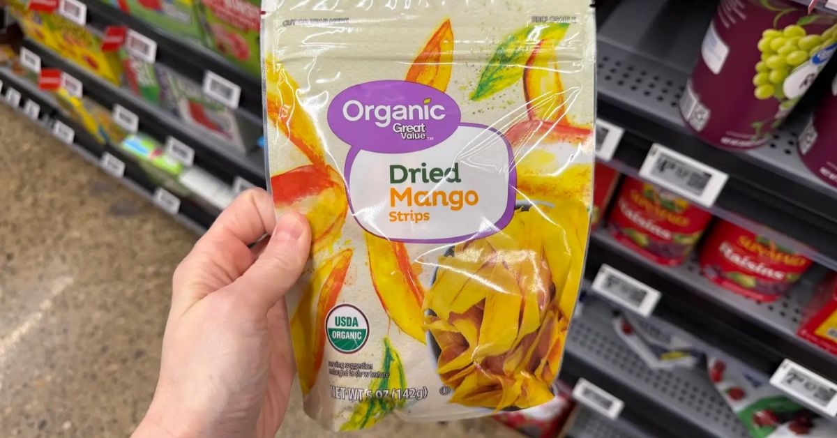 great value organic dried mango
