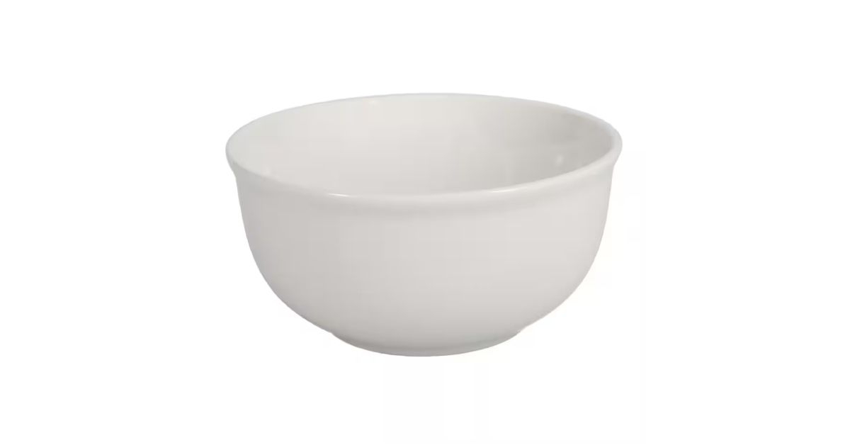 royal norfolk white stoneware bowl