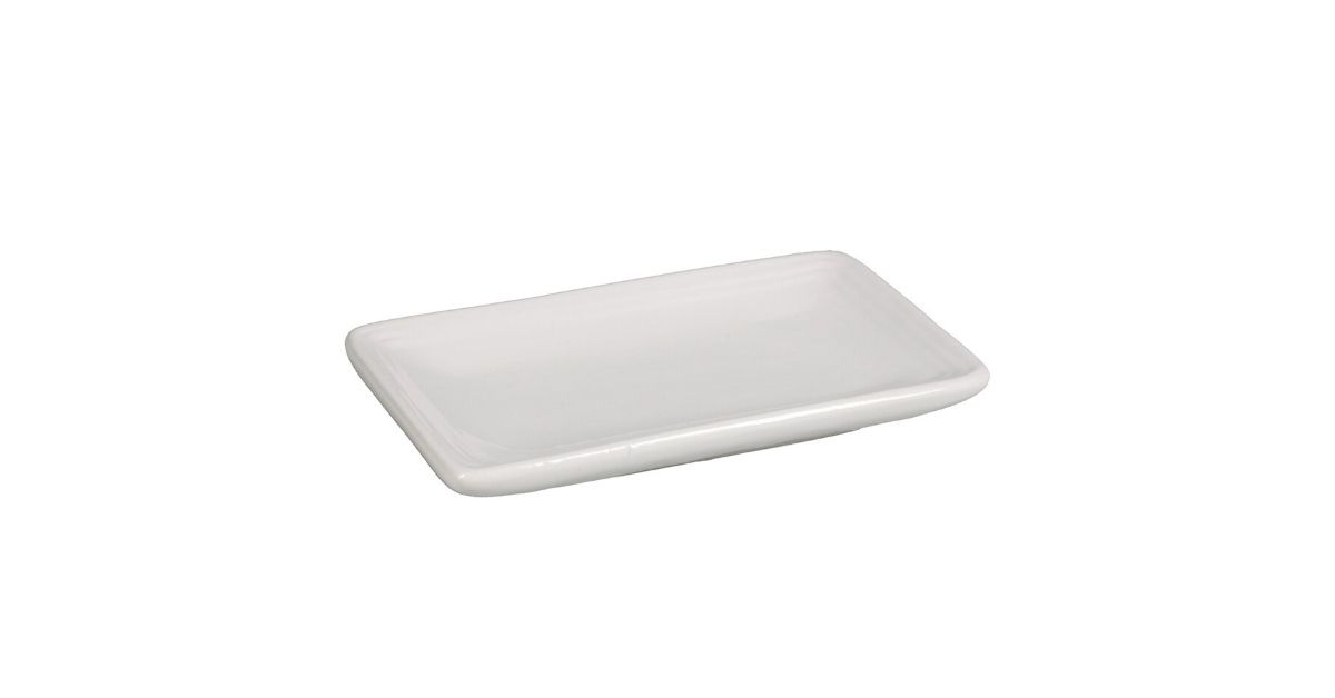 solid color bathroom tray