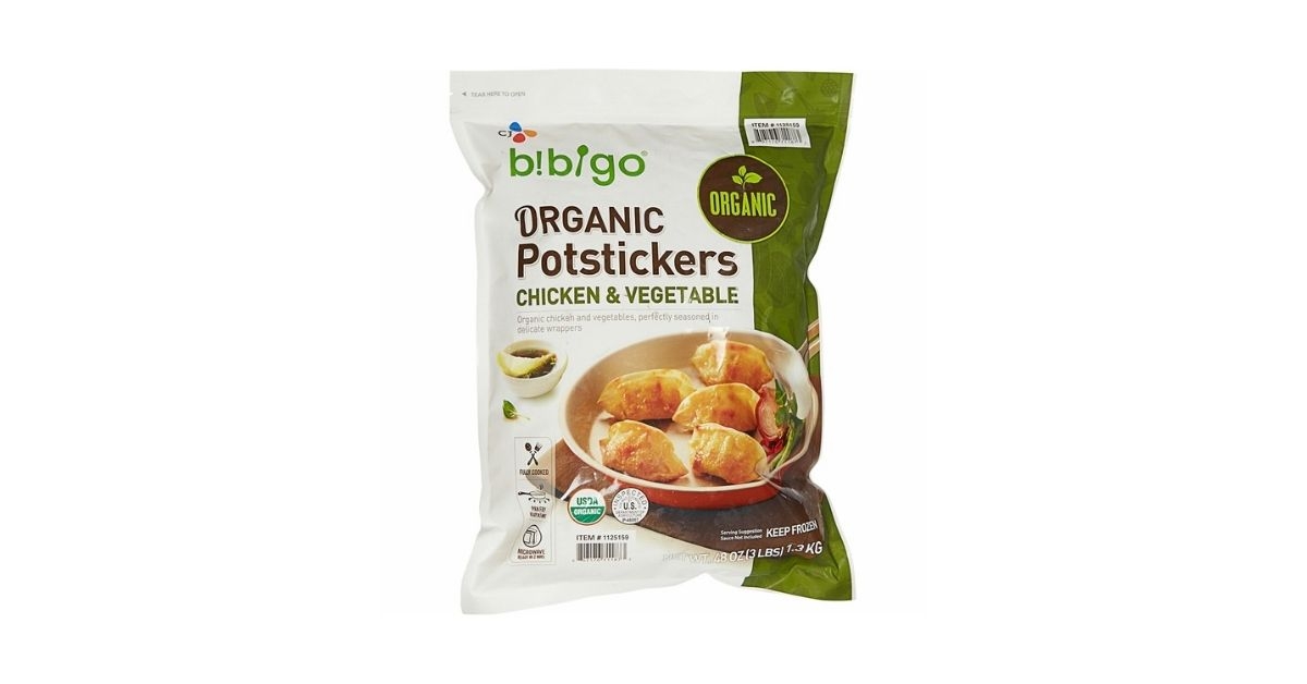 organic potstickers chicken vegetable