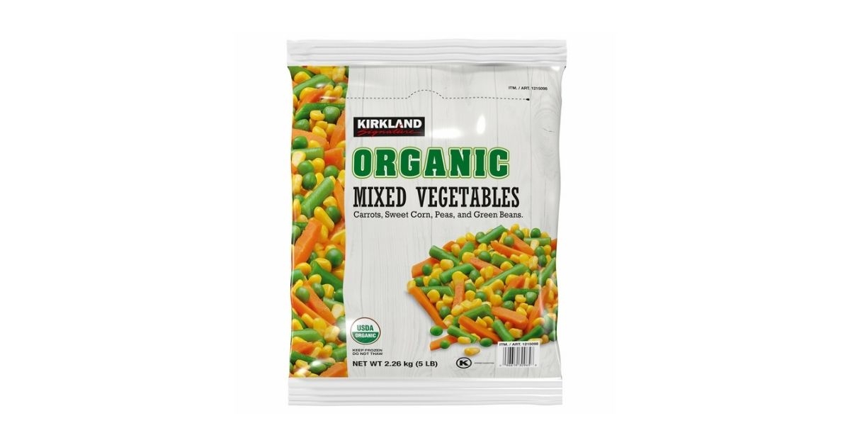 organic mixed vegetables
