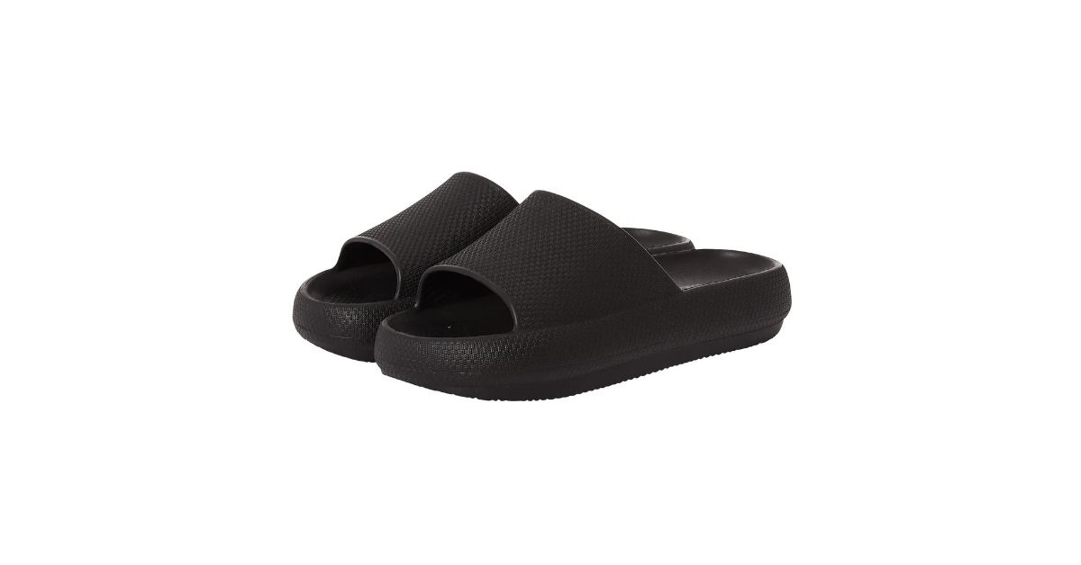 unisex cushion slide sandal