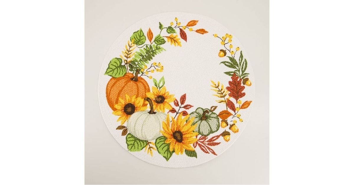 braided placemat