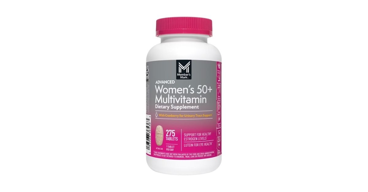 advanced womens 50 multivitamin tablets