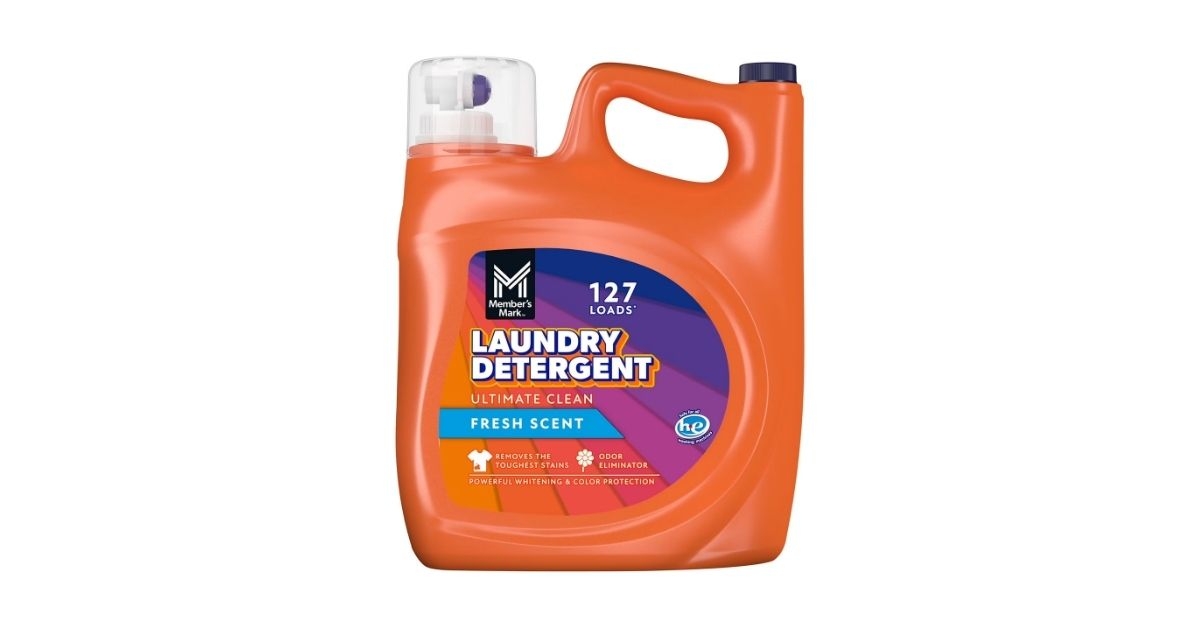 liquid laundry detergent