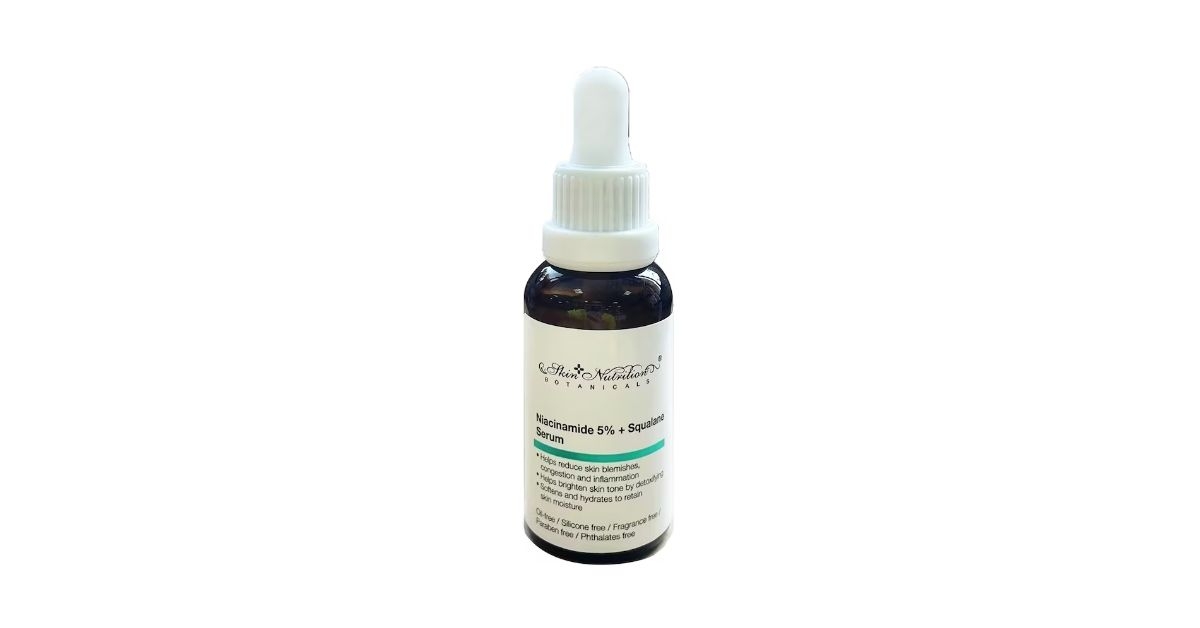 niacinamide and squalane serum