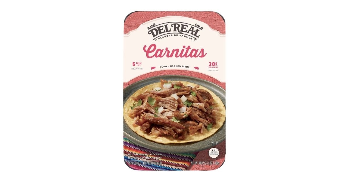 del real foods carnitas