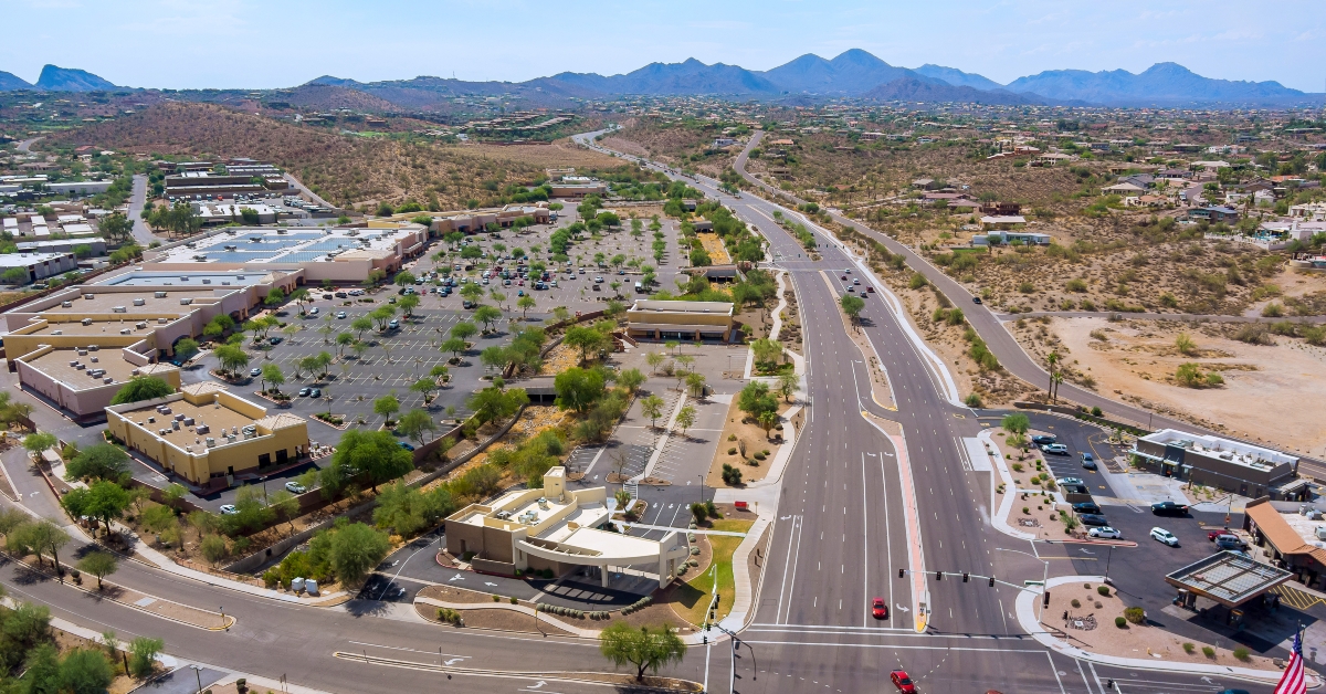 Arizona showing intersection of East Shea Boulevard