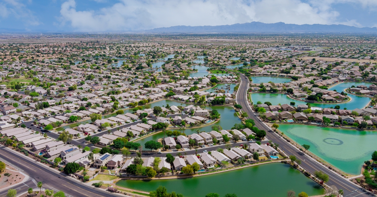 Avondale in the desert of Arizona