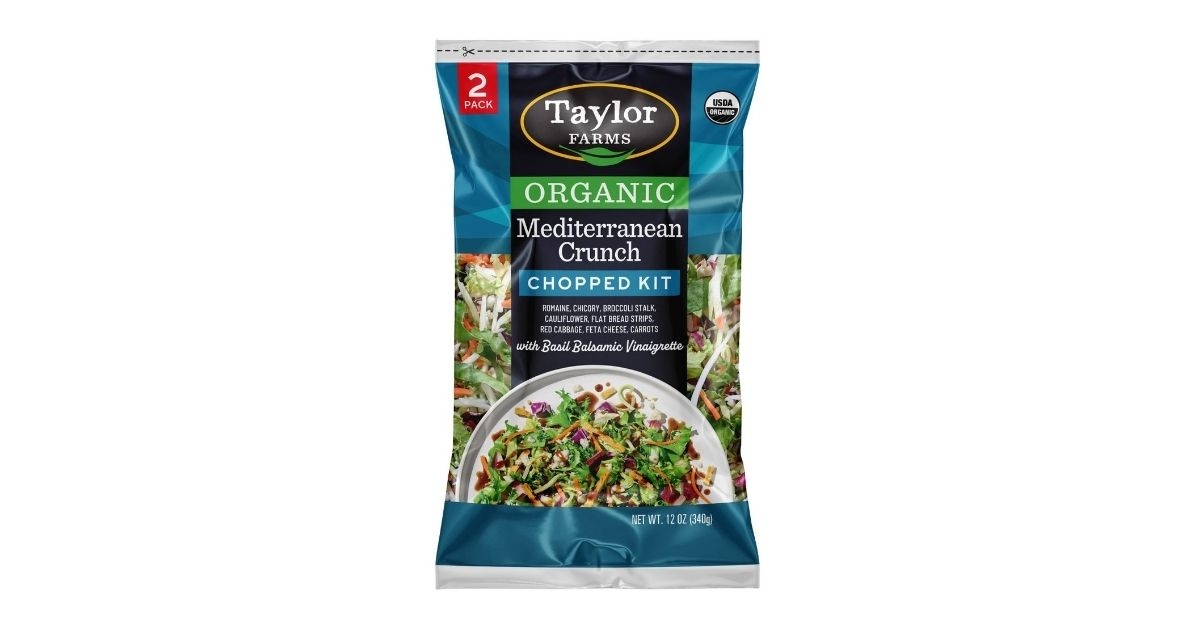 organic mediterranean chopped salad kit