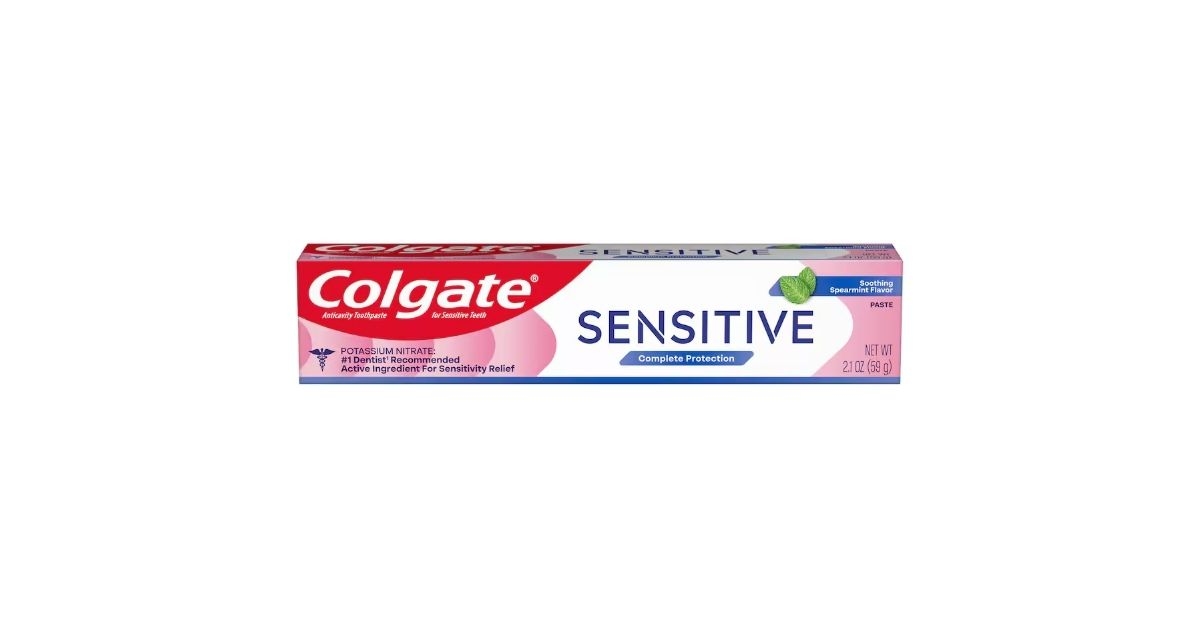 dollar tree colgate sensitive complete protection travel toothpaste