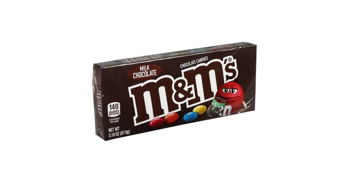dollar tree mms milk chocolate theater box