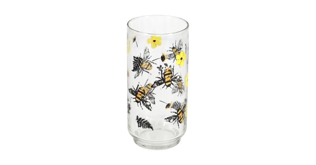 dollar tree royal norfolk bees cooler glasses