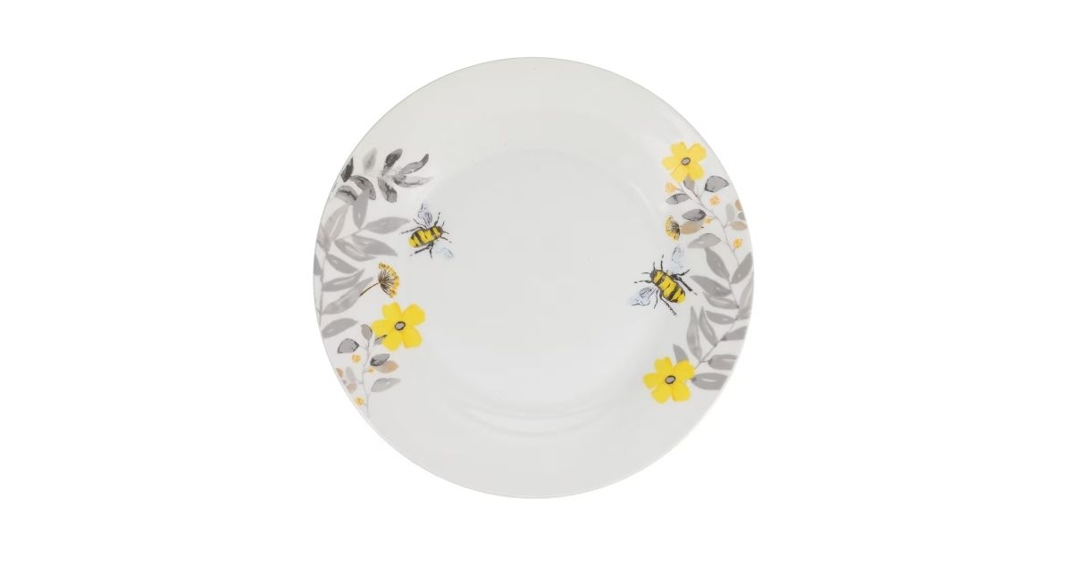 royal norfolk ceramic bee plate