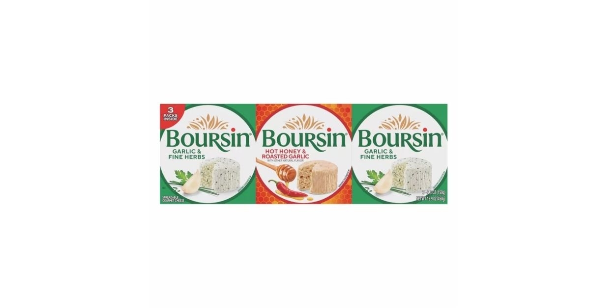 boursin gourmet cheese spread