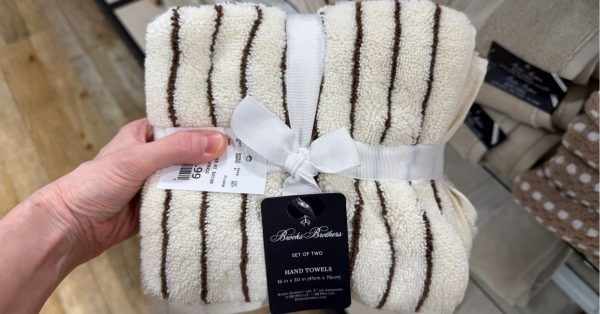 brooks brothers towels