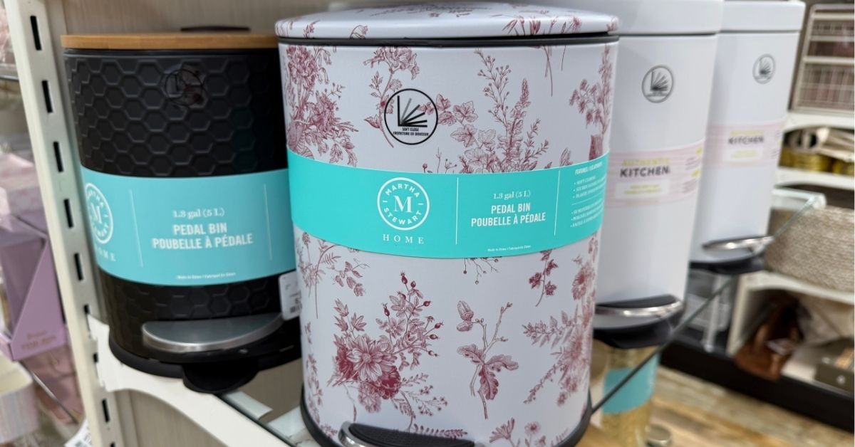home pedal bin