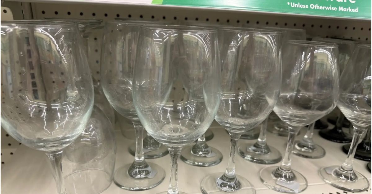 glass stemware