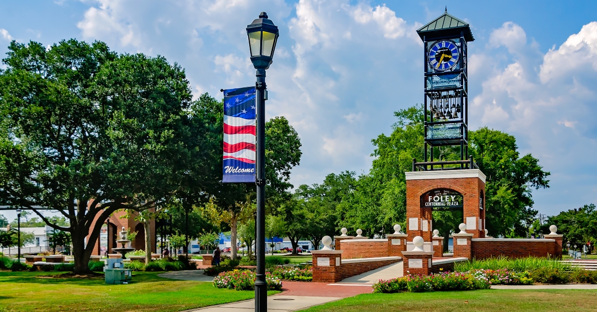 foley centennial plaza bell tower