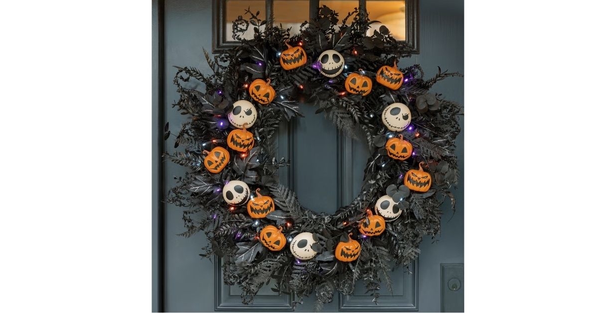 pre lit led wreath