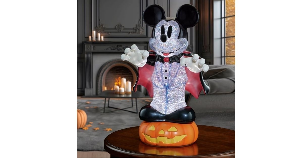 spinning glitter lantern with LED lights
