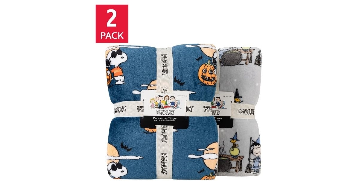 printed velvetloft throw