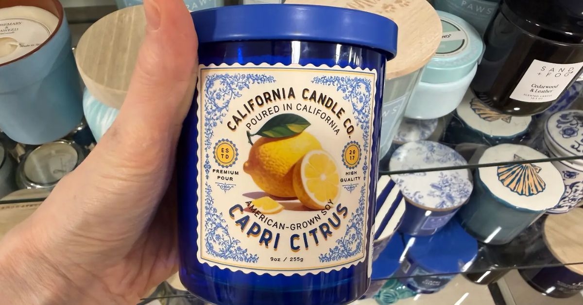 california candle co capri citrus candle