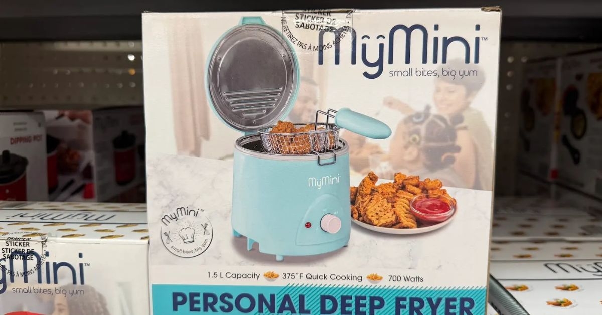 mymini personal deep fryer
