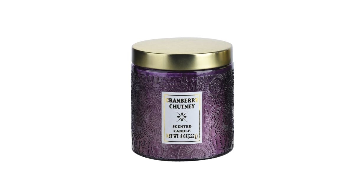 cranberry chutney scented candle